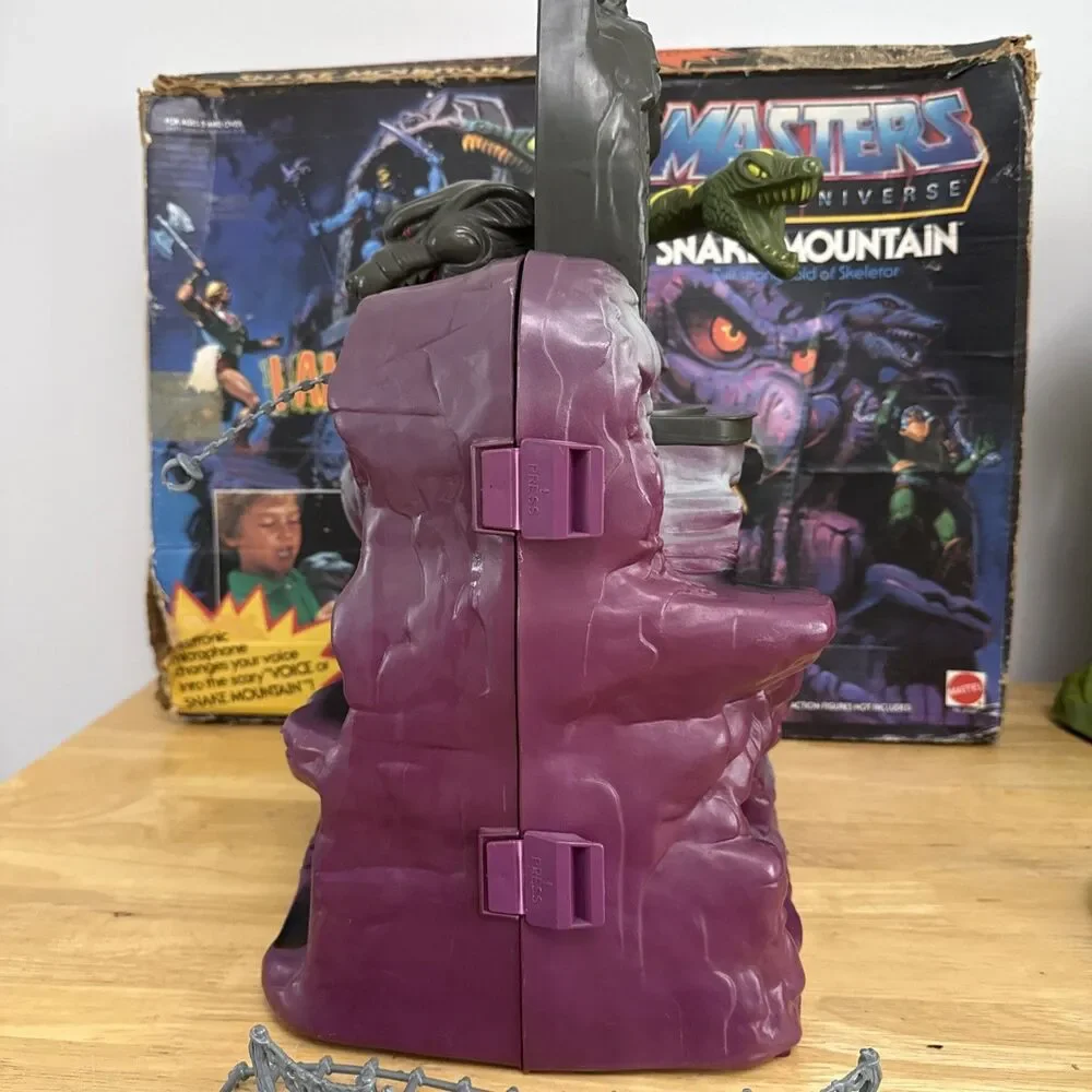 VTG 1983 He Man Masters Universe Snake Mountain Skeletor MOTU Incomplete w/Box - Picture 2 of 16
